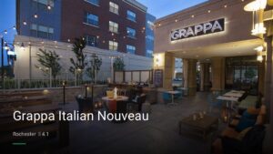 Grappa Italian Nouveau — Sports bars in Rochester