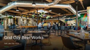Grid City Beer Works — Sports bars in Salt Lake City