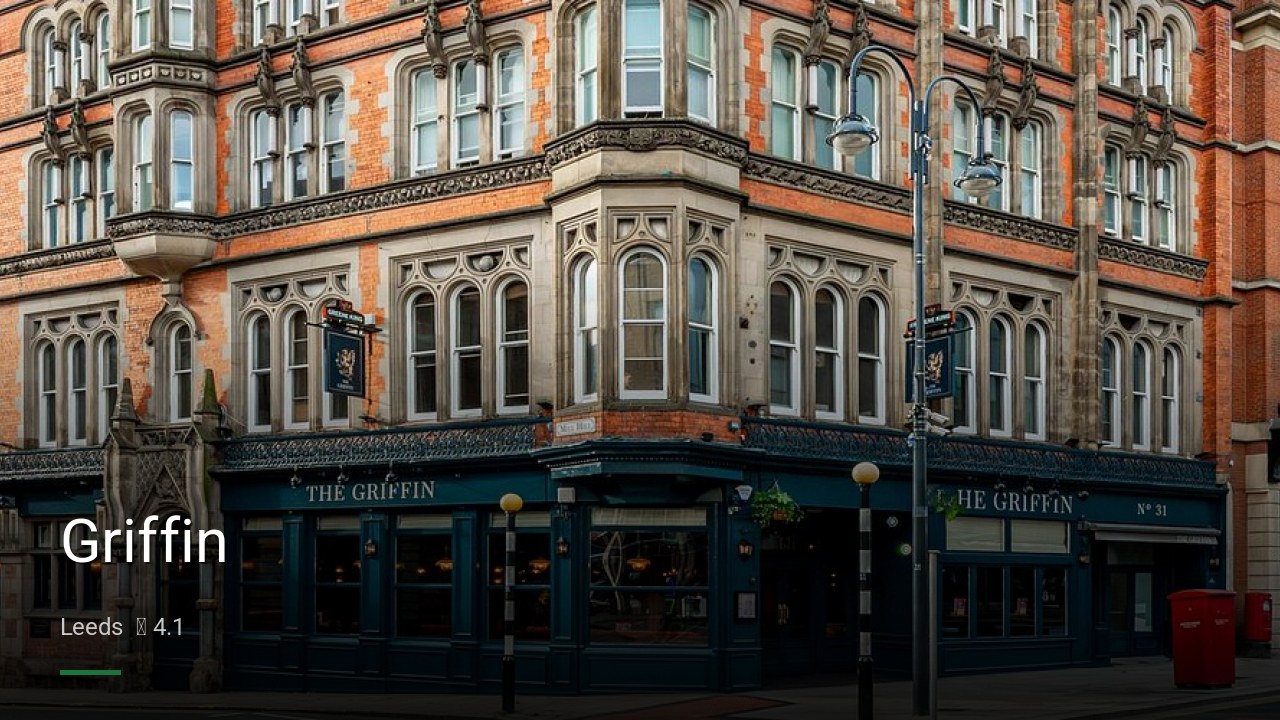 Griffin - Sports Bars in Leeds