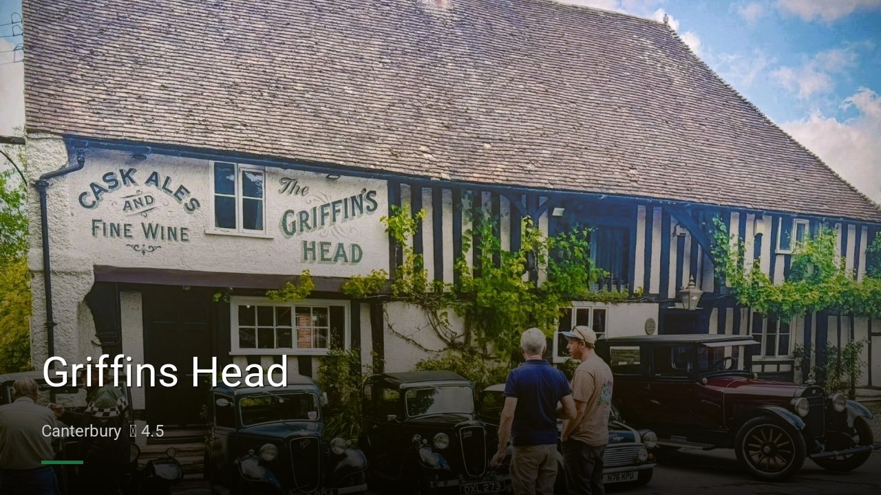 Griffins Head - Sports Bars in Canterbury