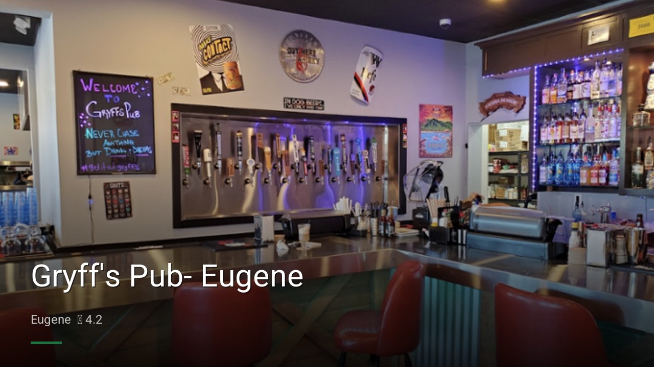 Gryff's Pub- Eugene - Sports Bars in Eugene