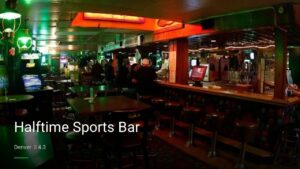 Halftime Sports Bar — Sports bars in Denver
