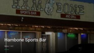 Hambone Sports Bar — Sports bars in Mesa
