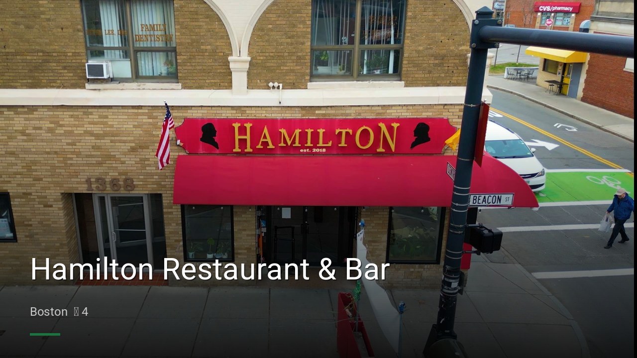 Hamilton Restaurant & Bar - Sports Bars in Boston
