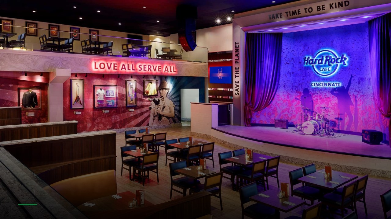 Hard Rock Cafe - Sports Bars in Cincinnati