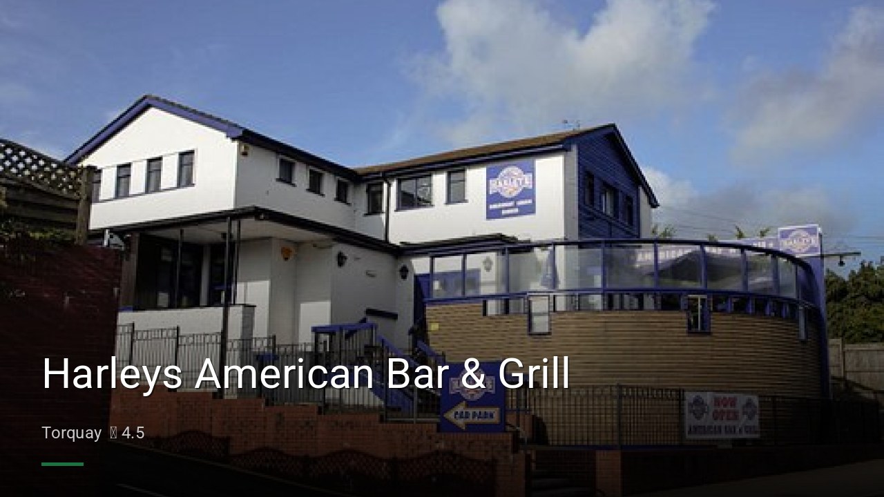 Harleys American Bar & Grill - Sports Bars in Torquay