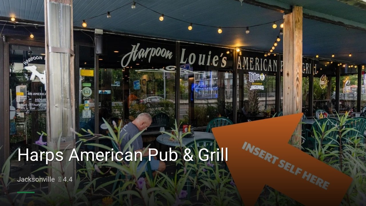 Harps American Pub & Grill - Sports Bars in Jacksonville