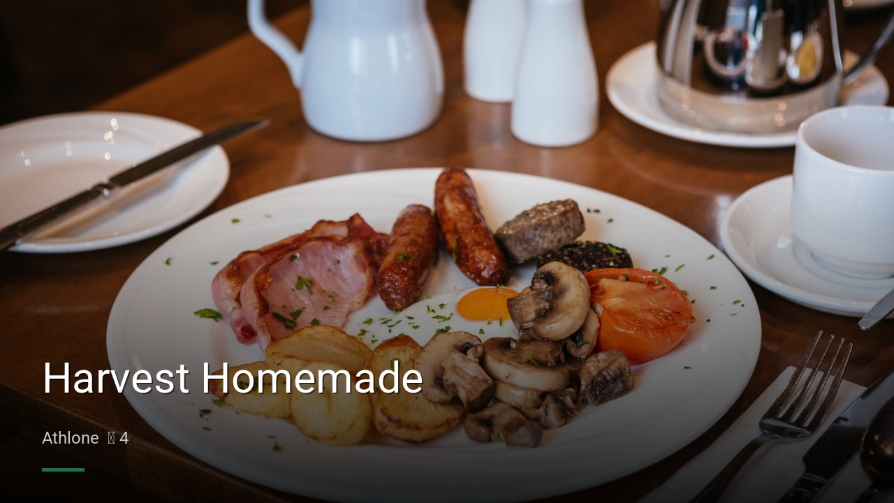 Harvest Homemade - Sports Bars in Athlone