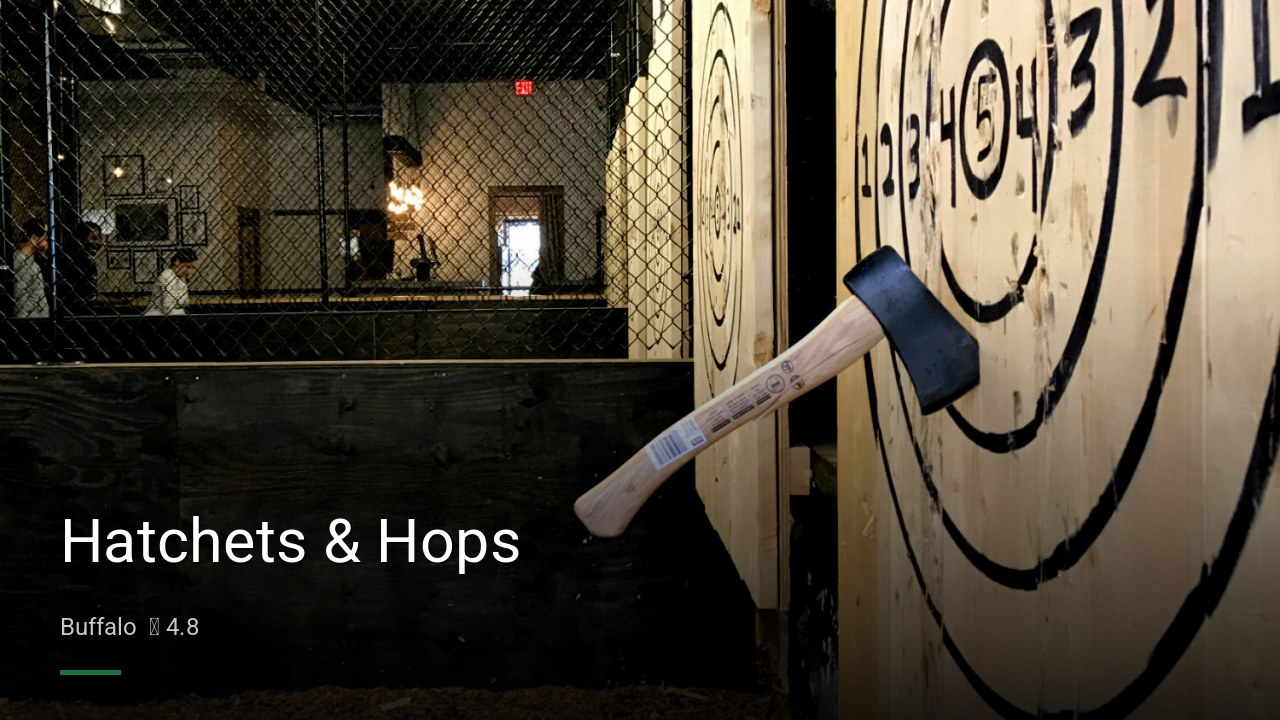 Hatchets & Hops - Sports Bars in Buffalo