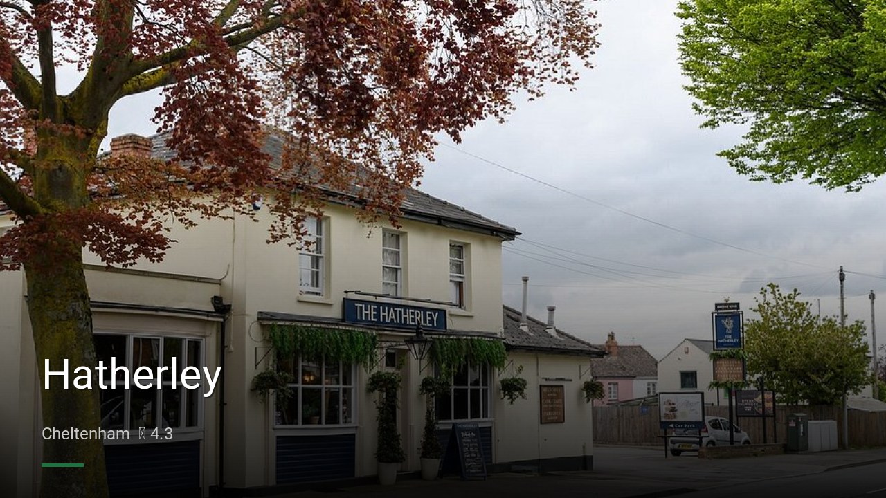 Hatherley - Sports Bars in Cheltenham