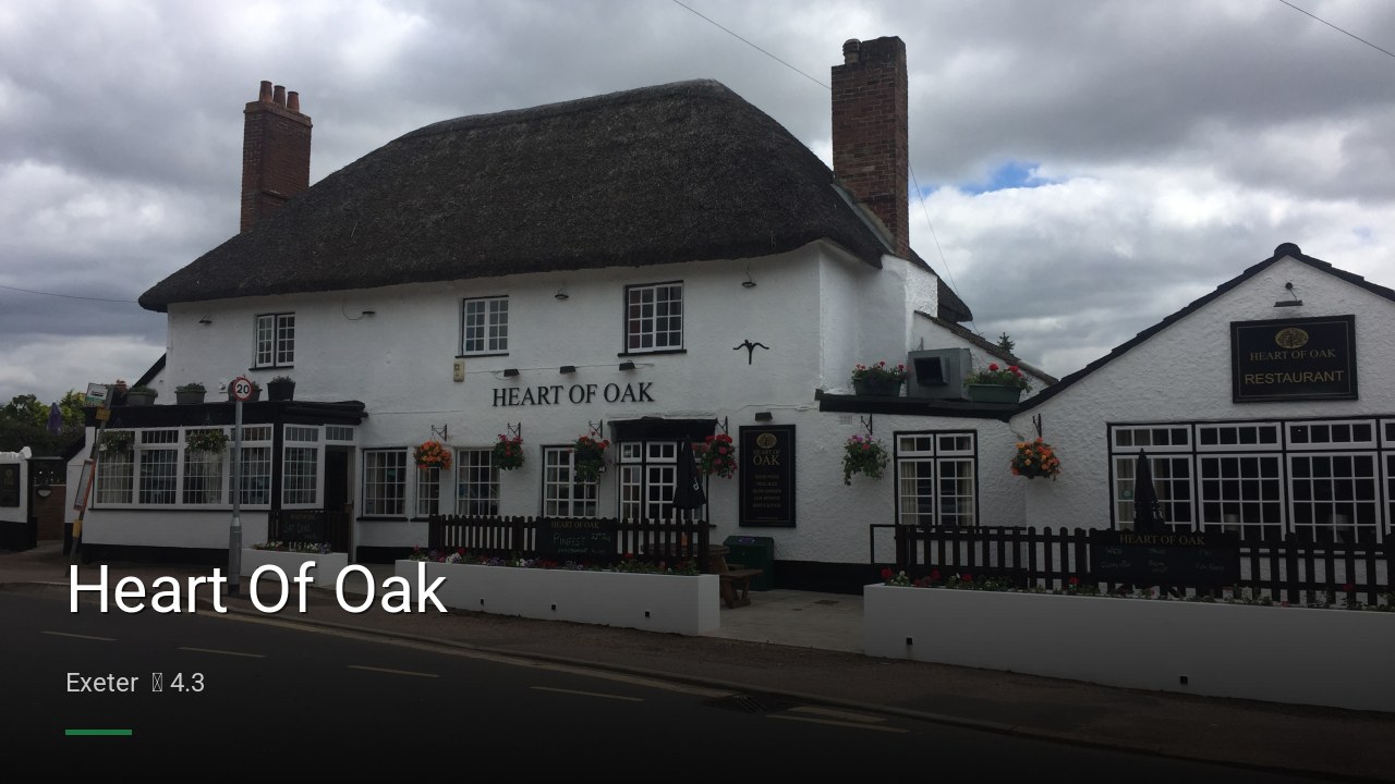 Heart Of Oak - Sports Bars in Exeter