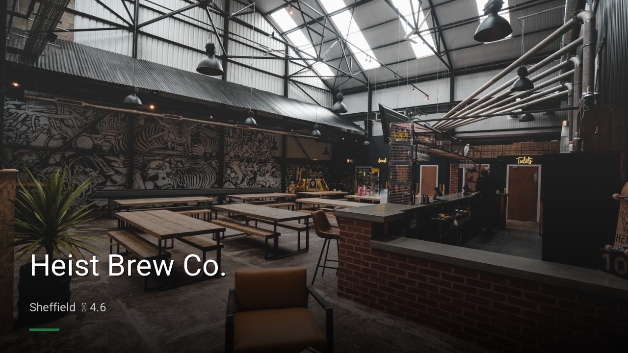 Heist Brew Co. - Sports Bars in Sheffield