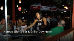 Heroes Sports Bar & Grille- Downtown — Sports bars in Mobile