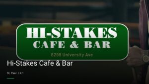 Hi-Stakes Cafe & Bar — Sports bars in St. Paul