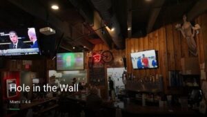 Hole in the Wall — Sports bars in Miami