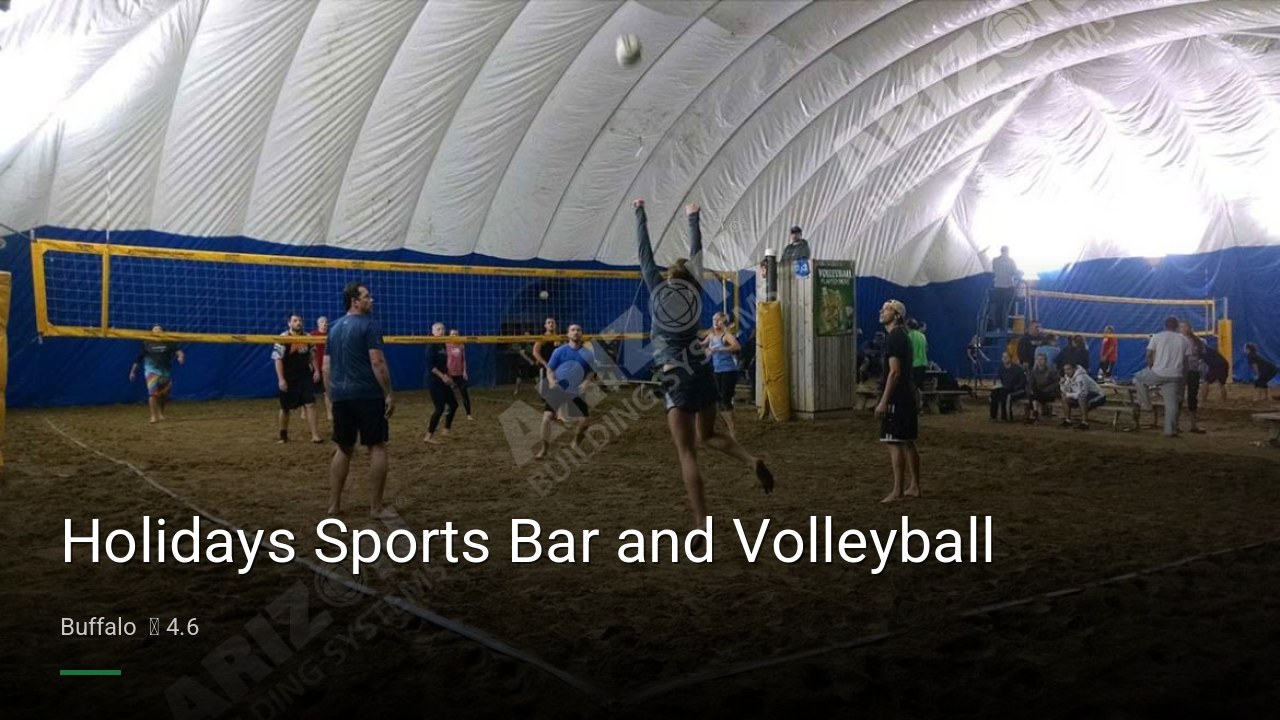 Holidays Sports Bar and Volleyball - Sports Bars in Buffalo