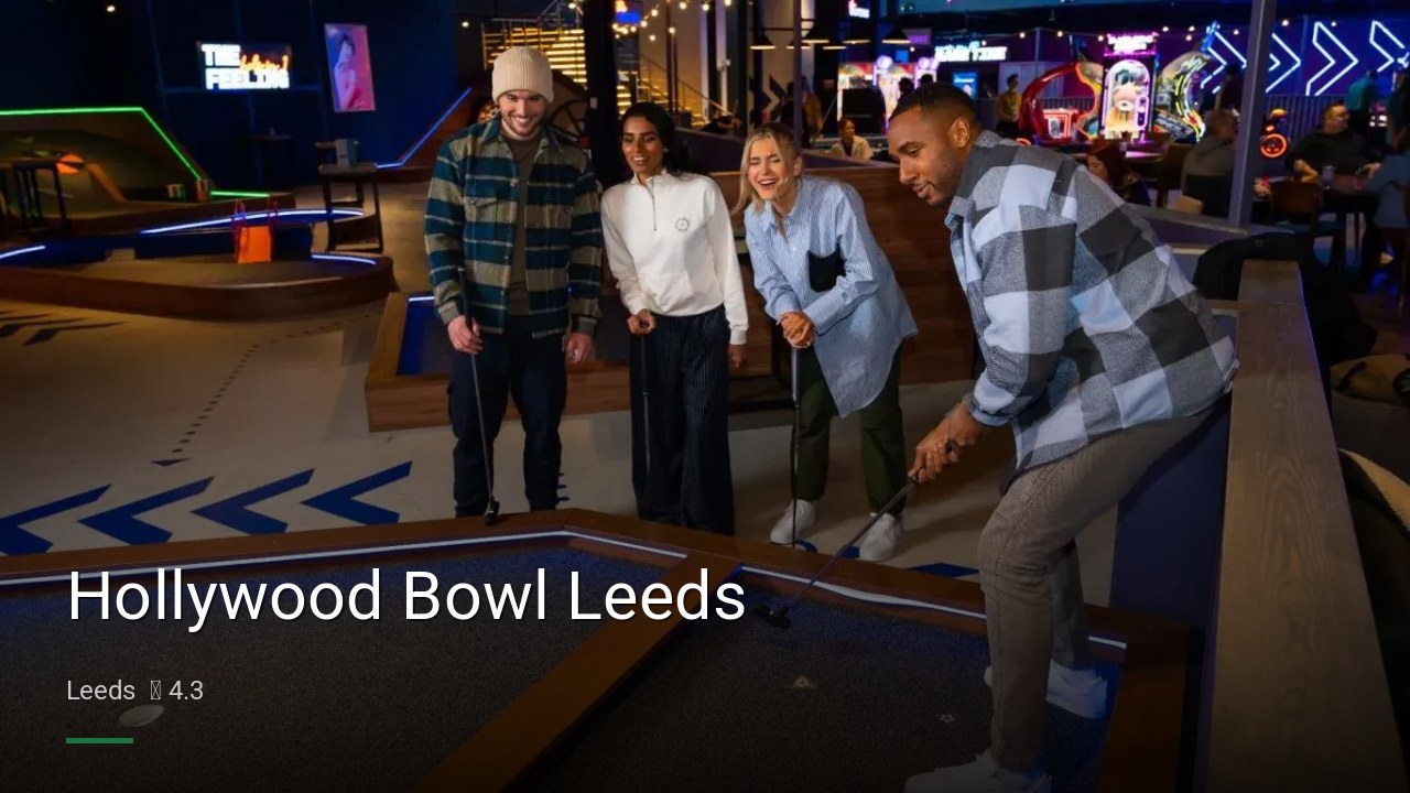 Hollywood Bowl Leeds - Sports Bars in Leeds