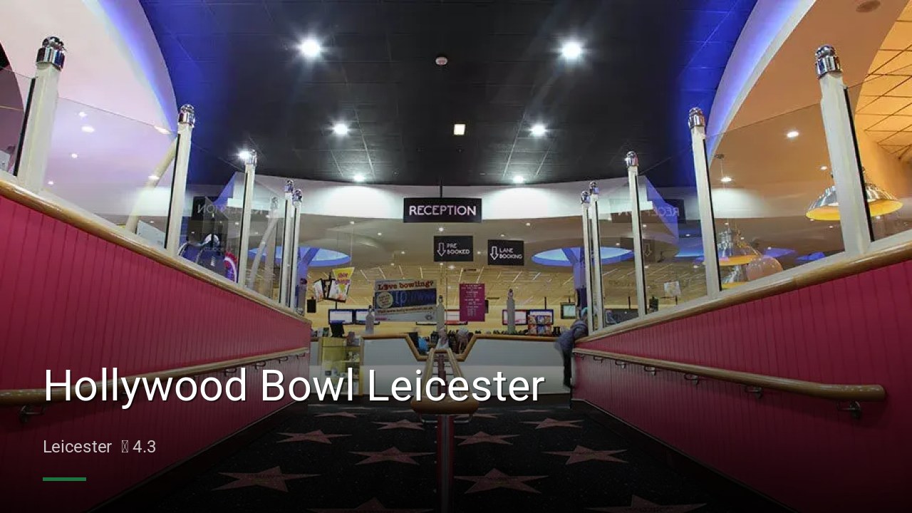 Hollywood Bowl Leicester - Sports Bars in Leicester