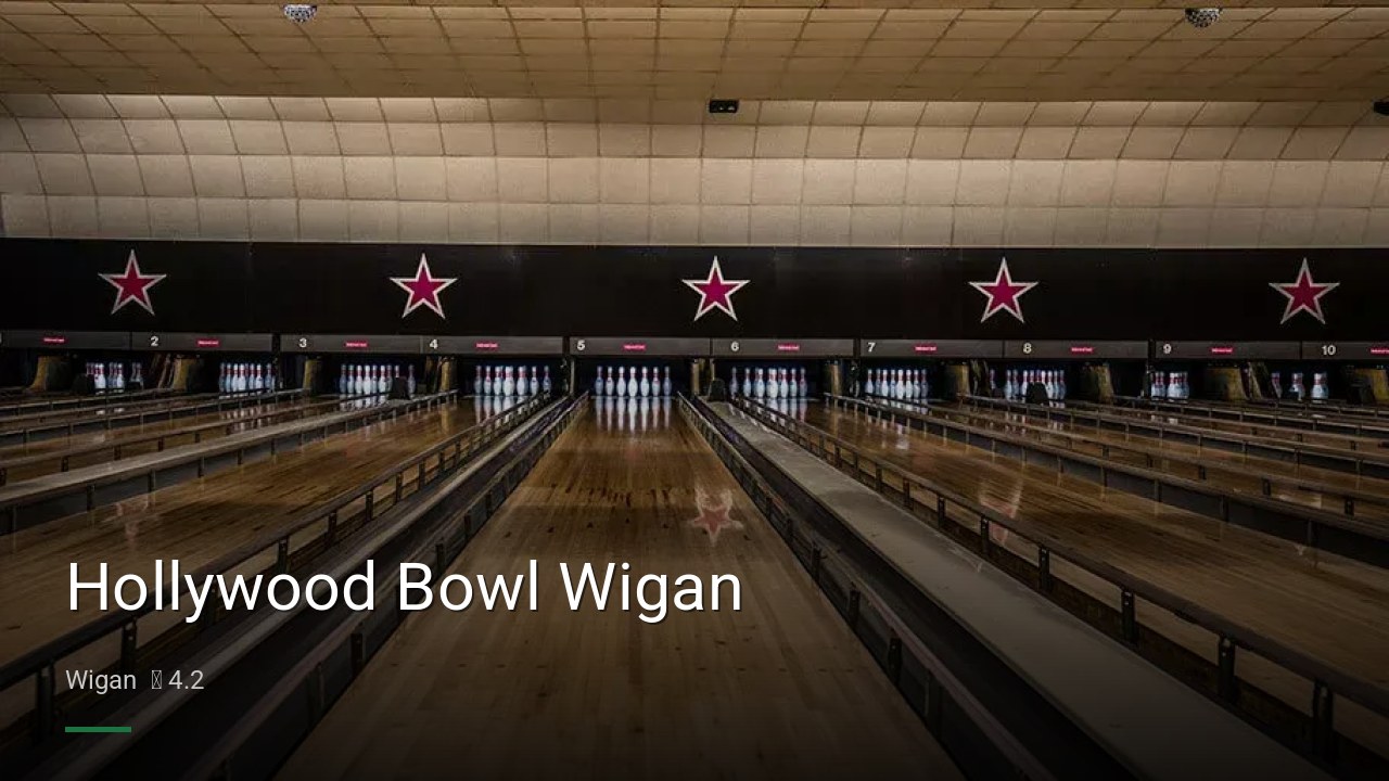 Hollywood Bowl Wigan - Sports Bars in Wigan
