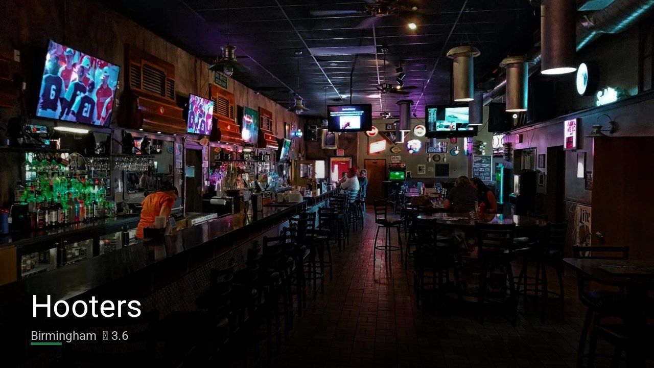 Hooters — Sports bars in Birmingham