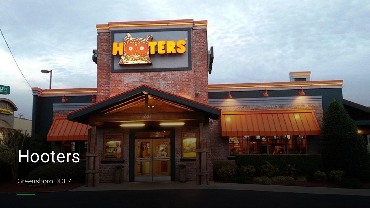 Hooters - Sports Bars in Greensboro