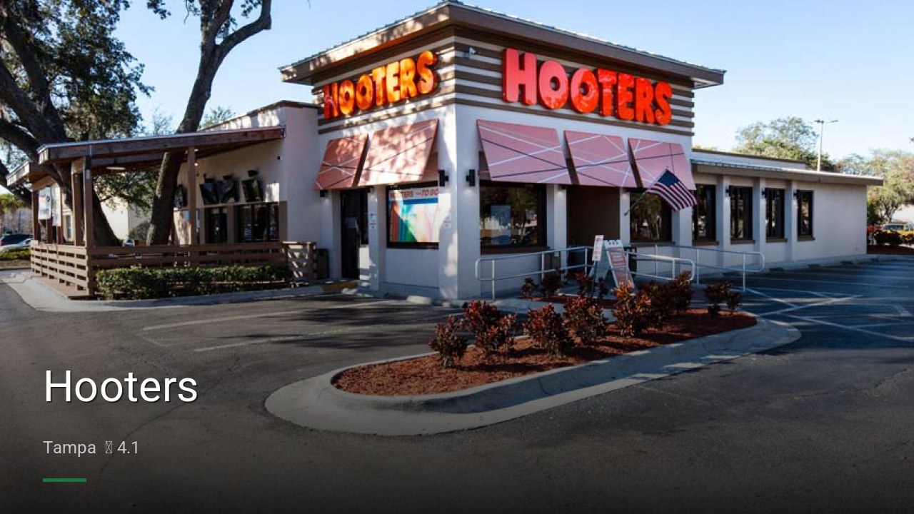 Hooters - Sports Bars in Tampa