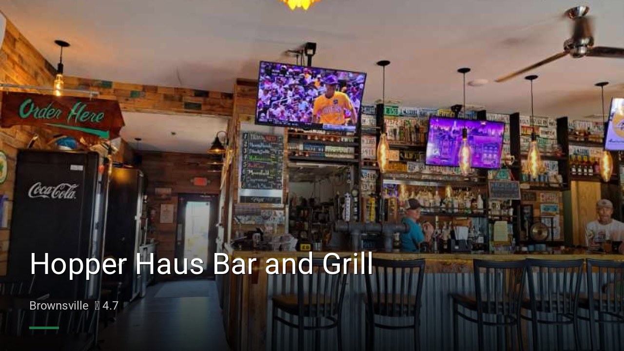 Hopper Haus Bar and Grill - Sports Bars in Brownsville