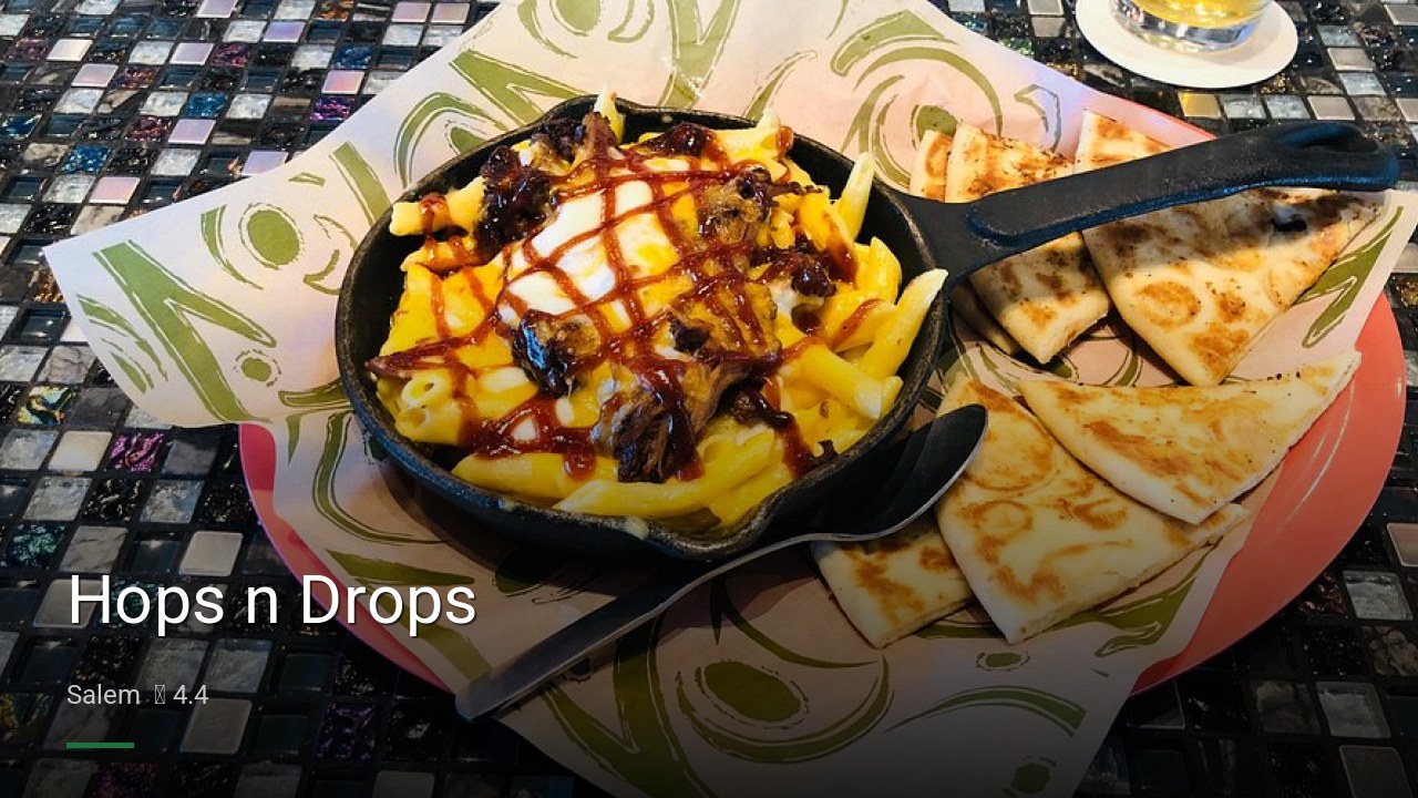 Hops n Drops - Sports Bars in Salem
