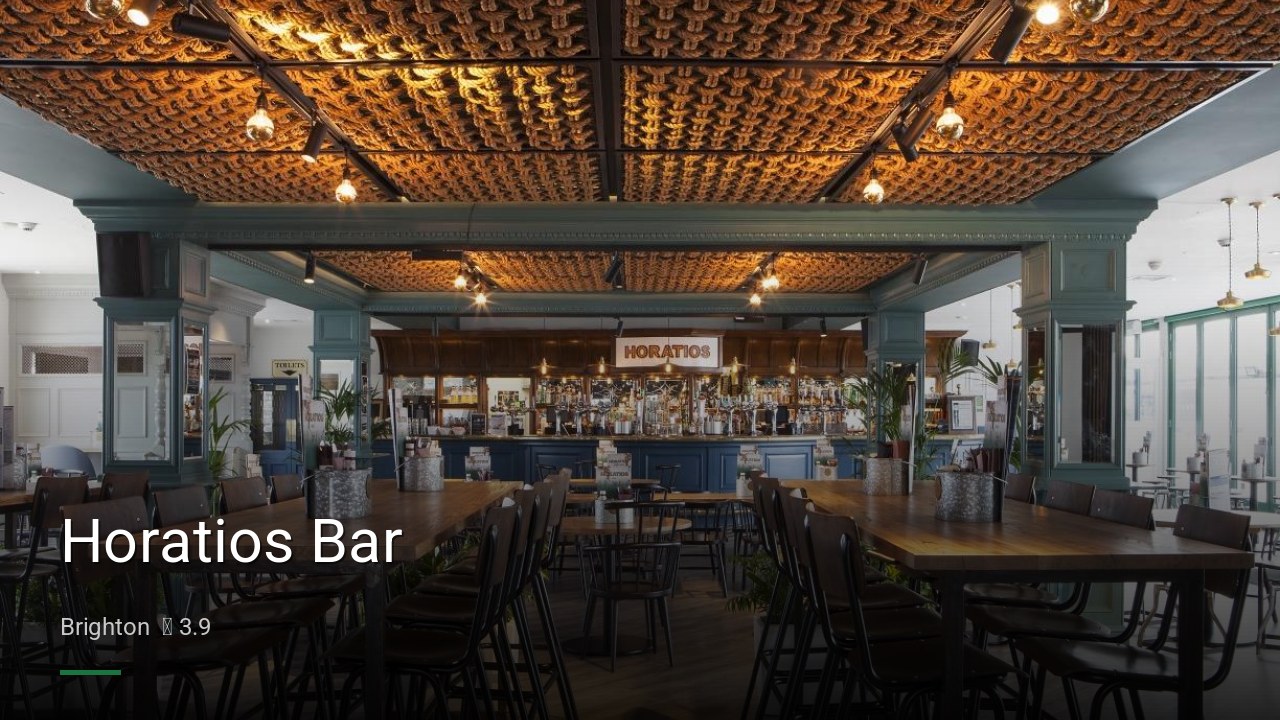 Horatios Bar - Sports Bars in Brighton