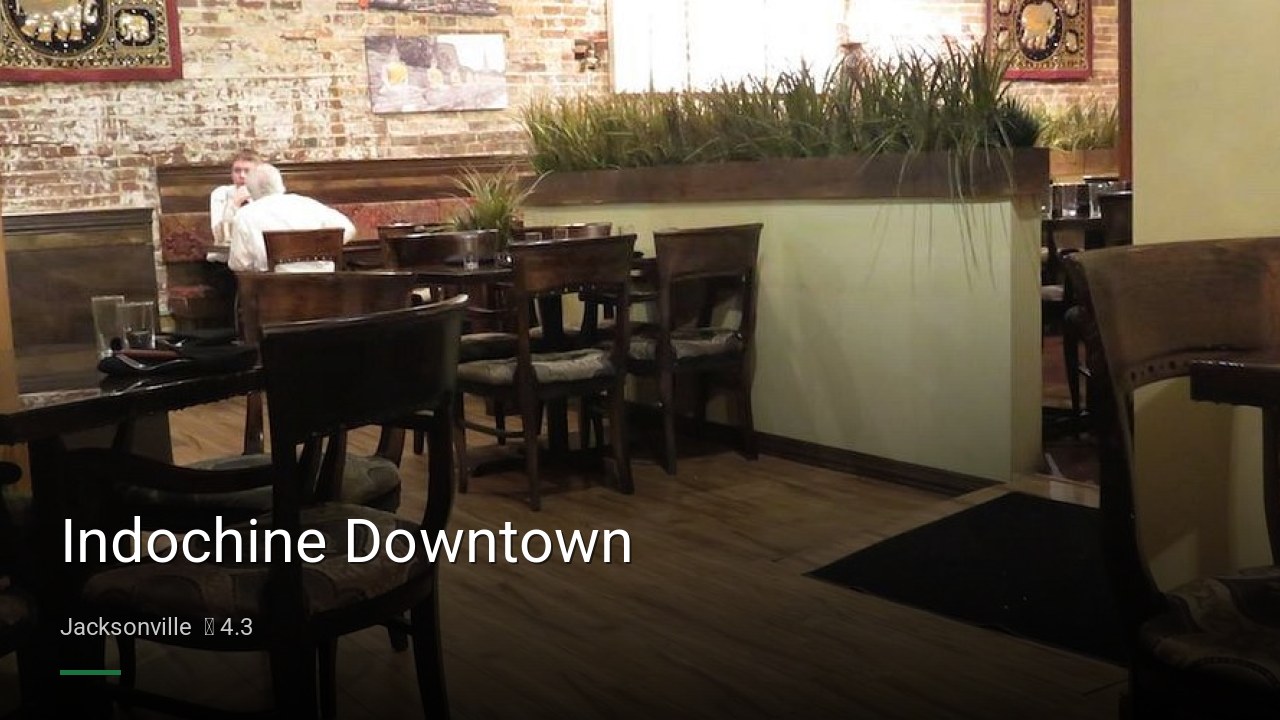 Indochine Downtown - Sports Bars in Jacksonville