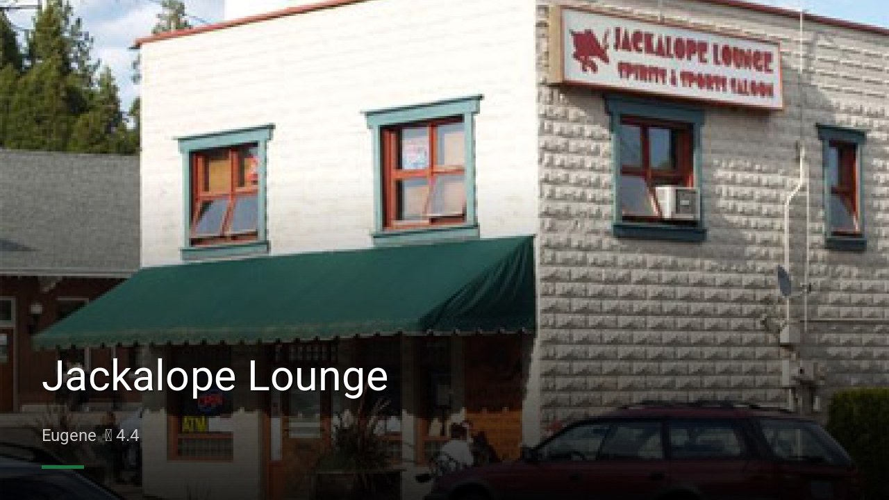Jackalope Lounge - Sports Bars in Eugene