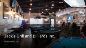 Jack’s Grill and Billiards Inc. — Sports bars in San Bernardino