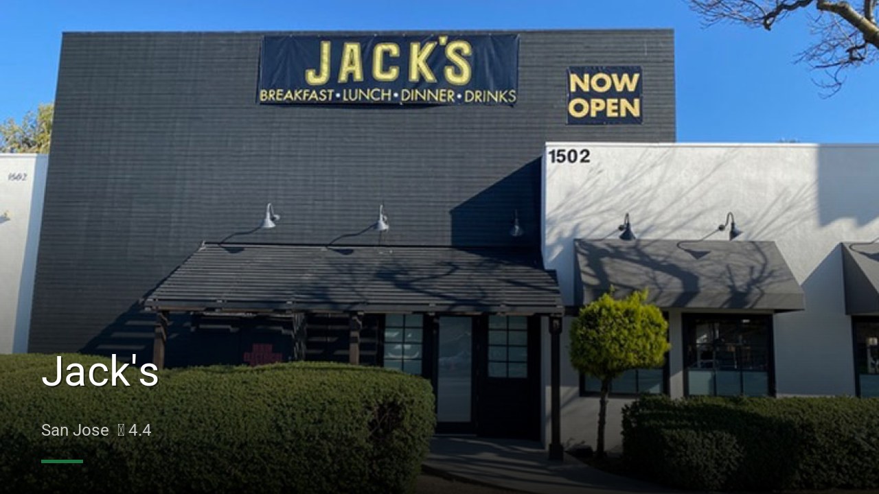 Jack's - Sports Bars in San Jose