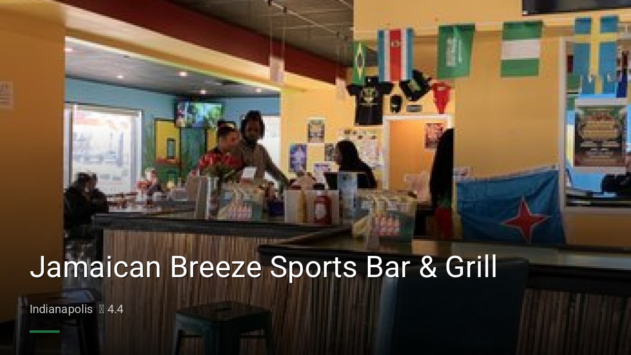 Jamaican Breeze Sports Bar & Grill - Sports Bars in Indianapolis