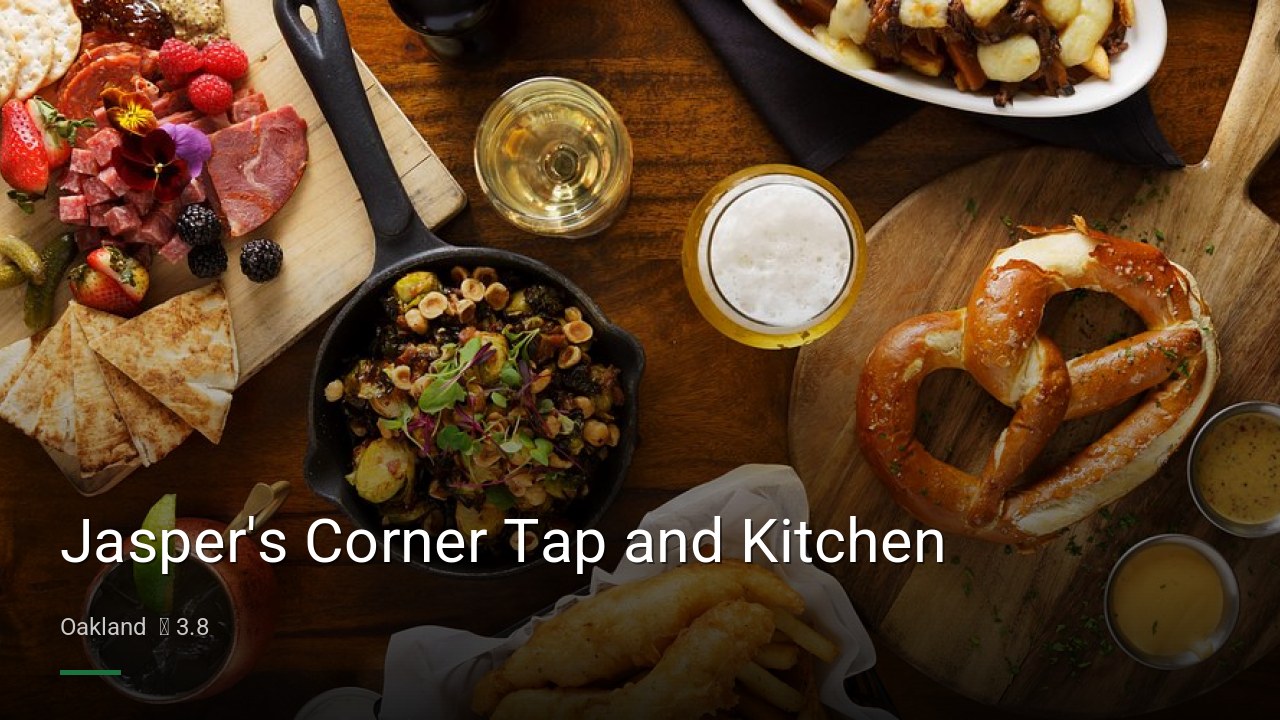 Jasper's Corner Tap and Kitchen - Sports Bars in Oakland