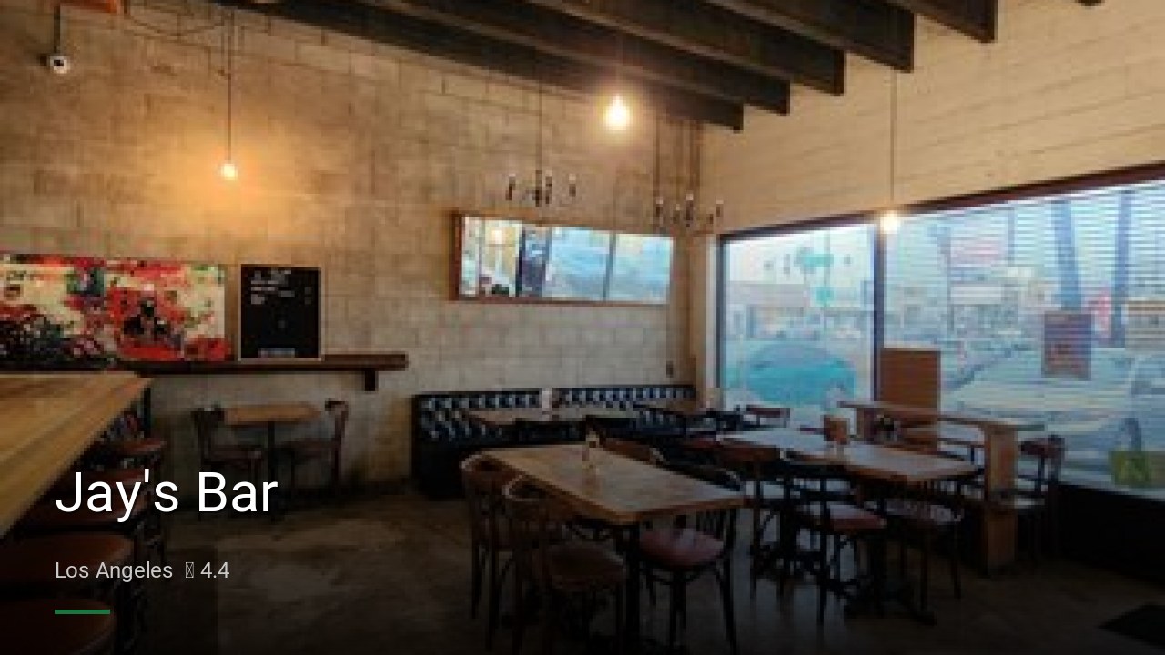 Jay's Bar - Sports Bars in Los Angeles