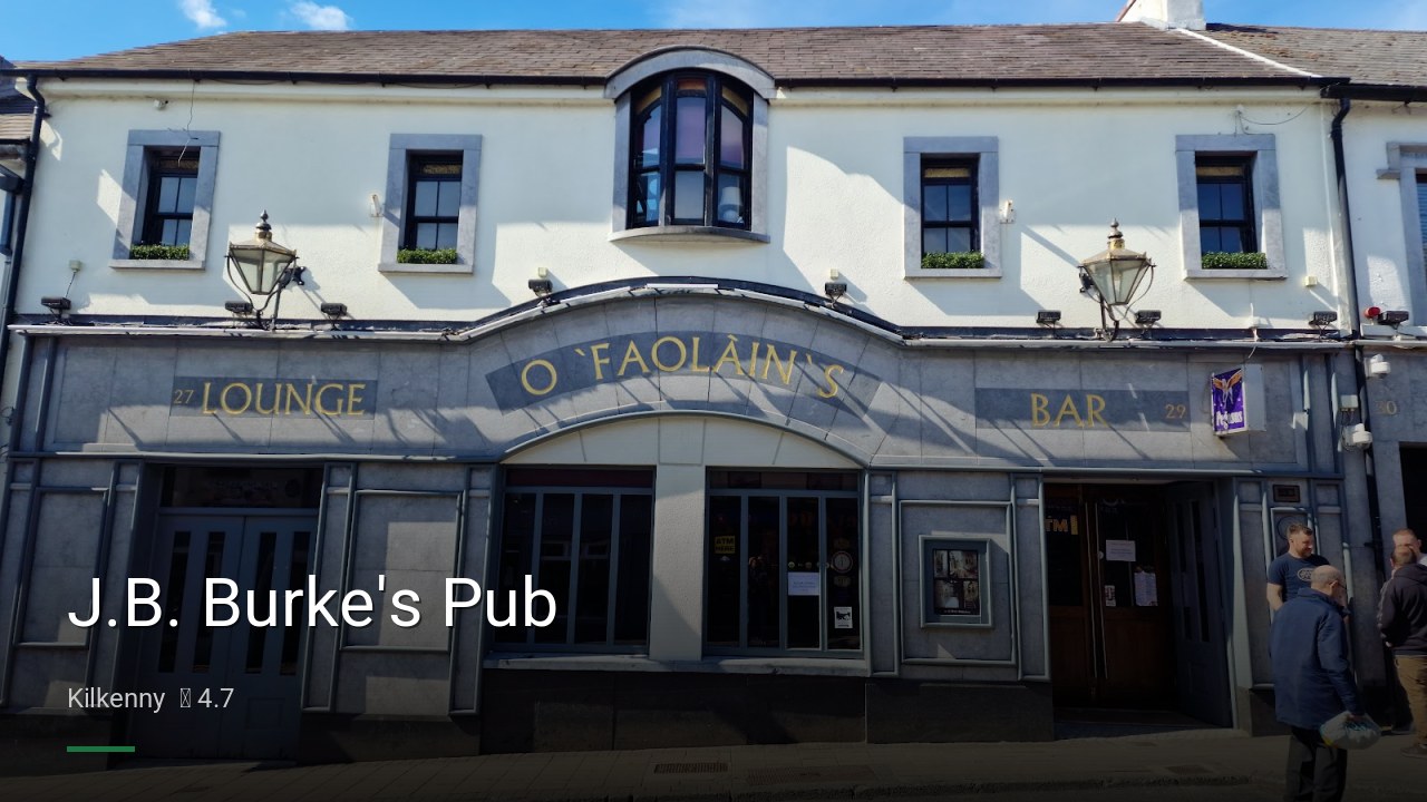 J.B. Burke's Pub - Sports Bars in Kilkenny