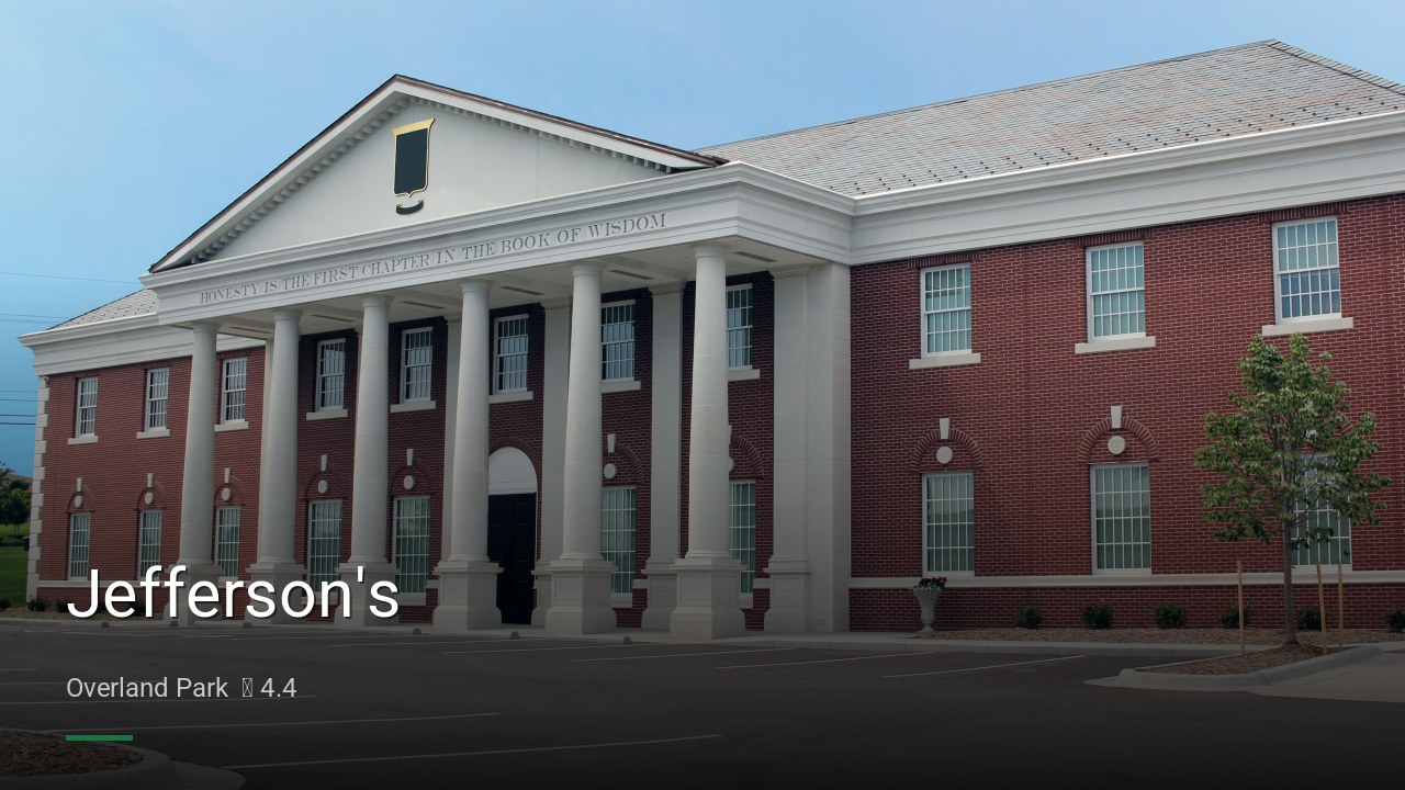 Jefferson's - Sports Bars in Overland Park