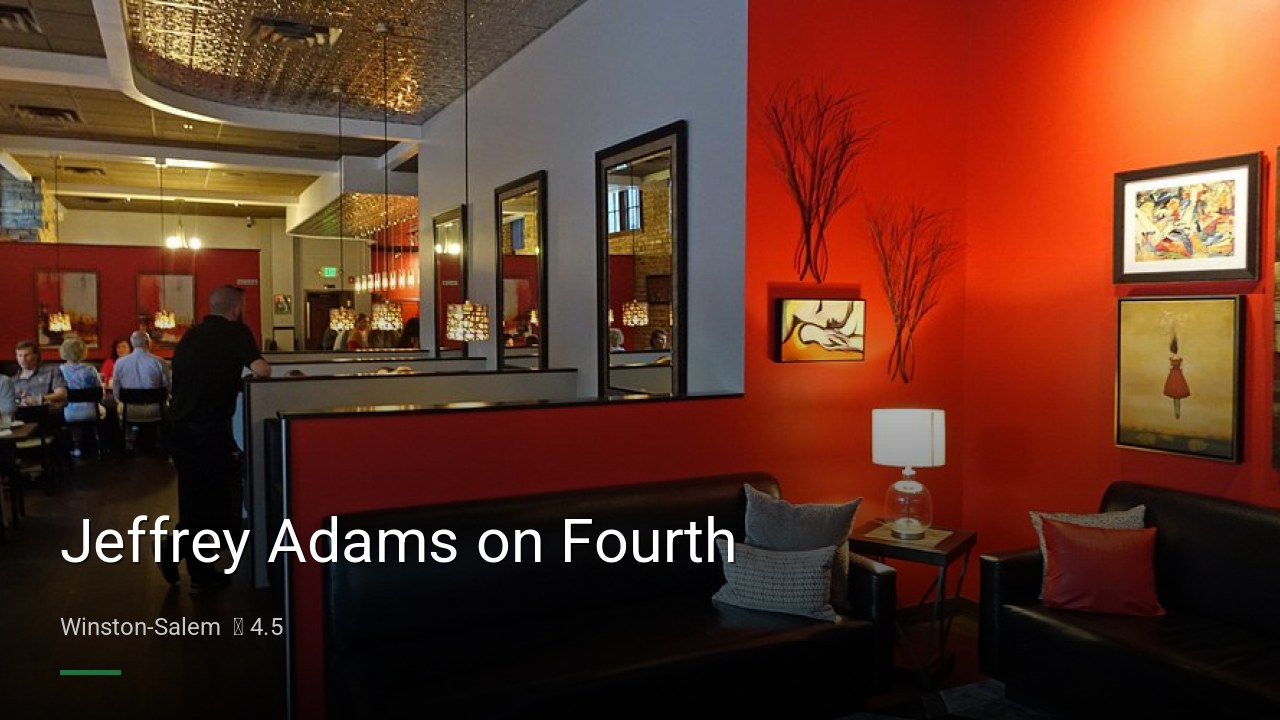 Jeffrey Adams on Fourth - Sports Bars in Winston-Salem