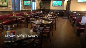 Jeremiah’s Tavern — Sports bars in Rochester