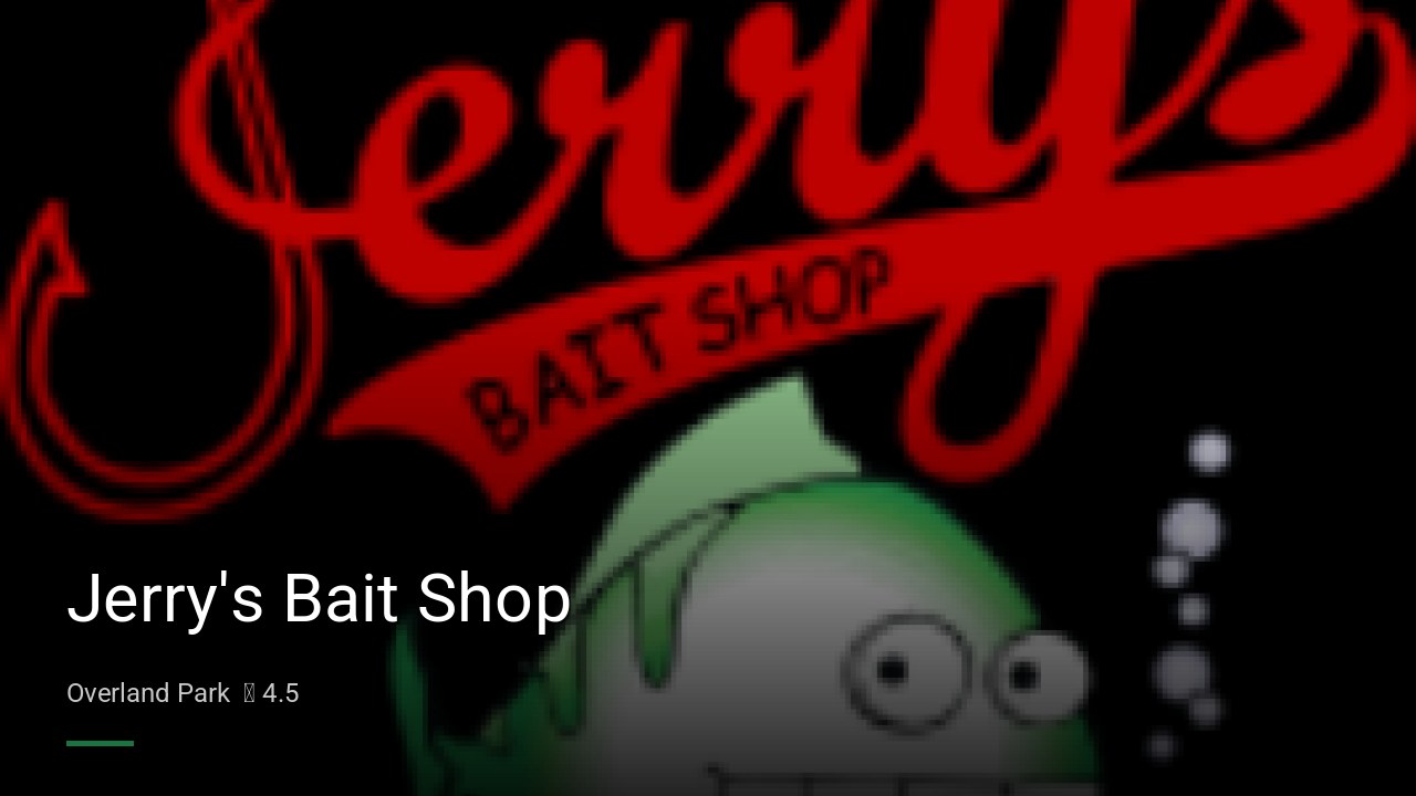 Jerry's Bait Shop - Sports Bars in Overland Park