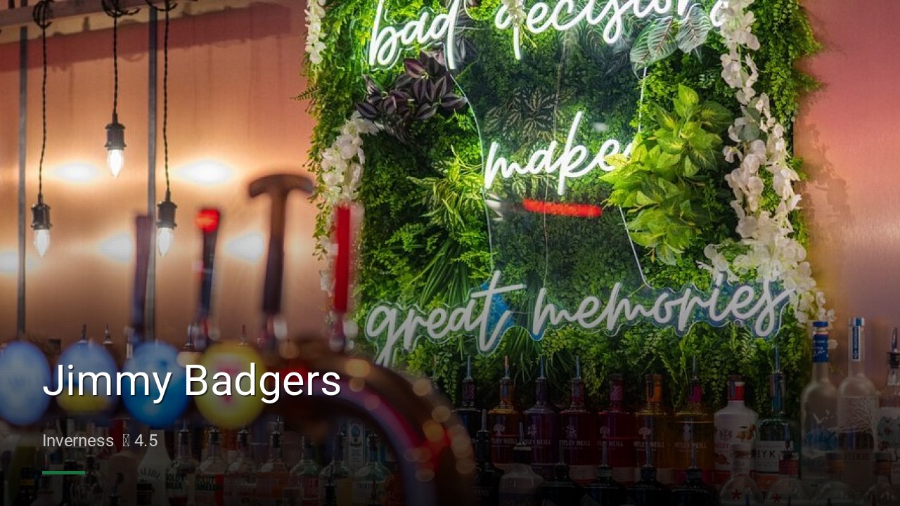Jimmy Badgers - Sports Bars in Inverness