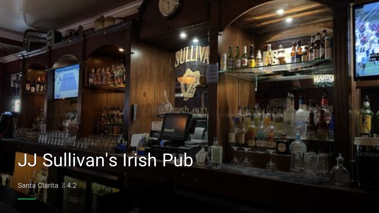 JJ Sullivan's Irish Pub - Sports Bars in Santa Clarita