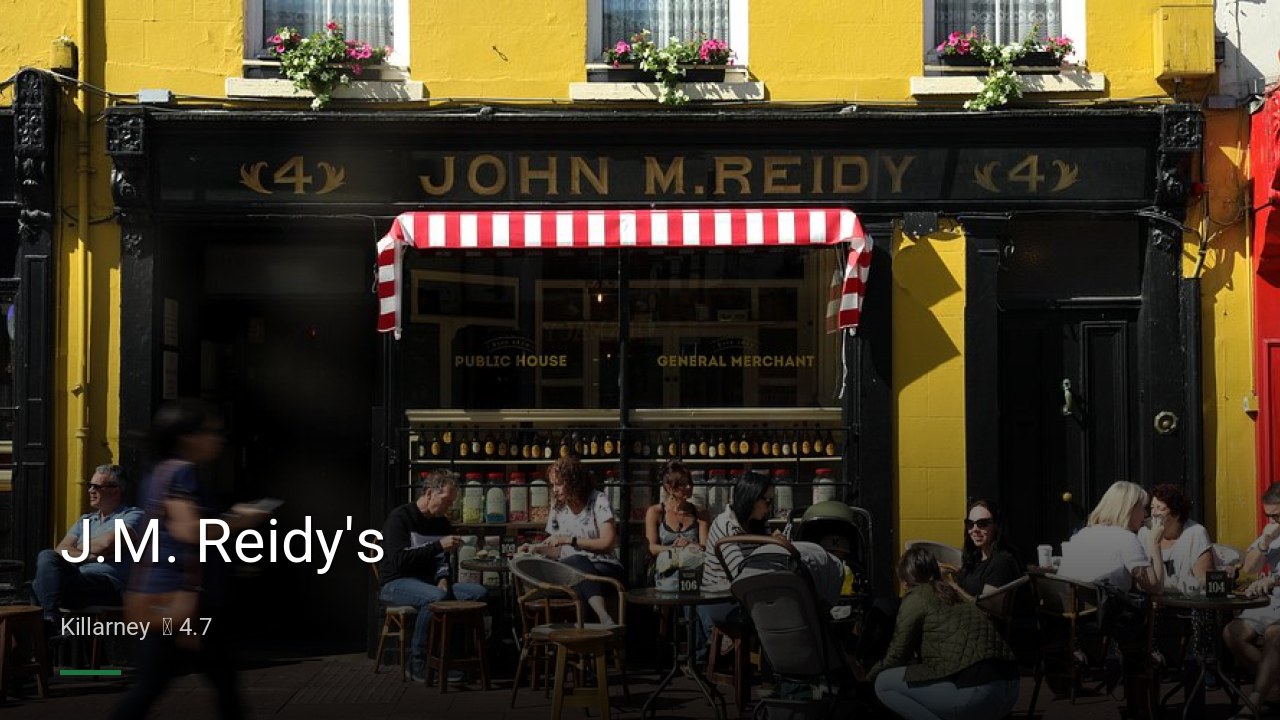 J.M. Reidy's - Sports Bars in Killarney