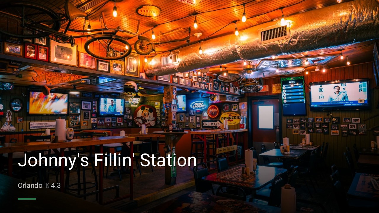 Johnny's Fillin' Station - Sports Bars in Orlando
