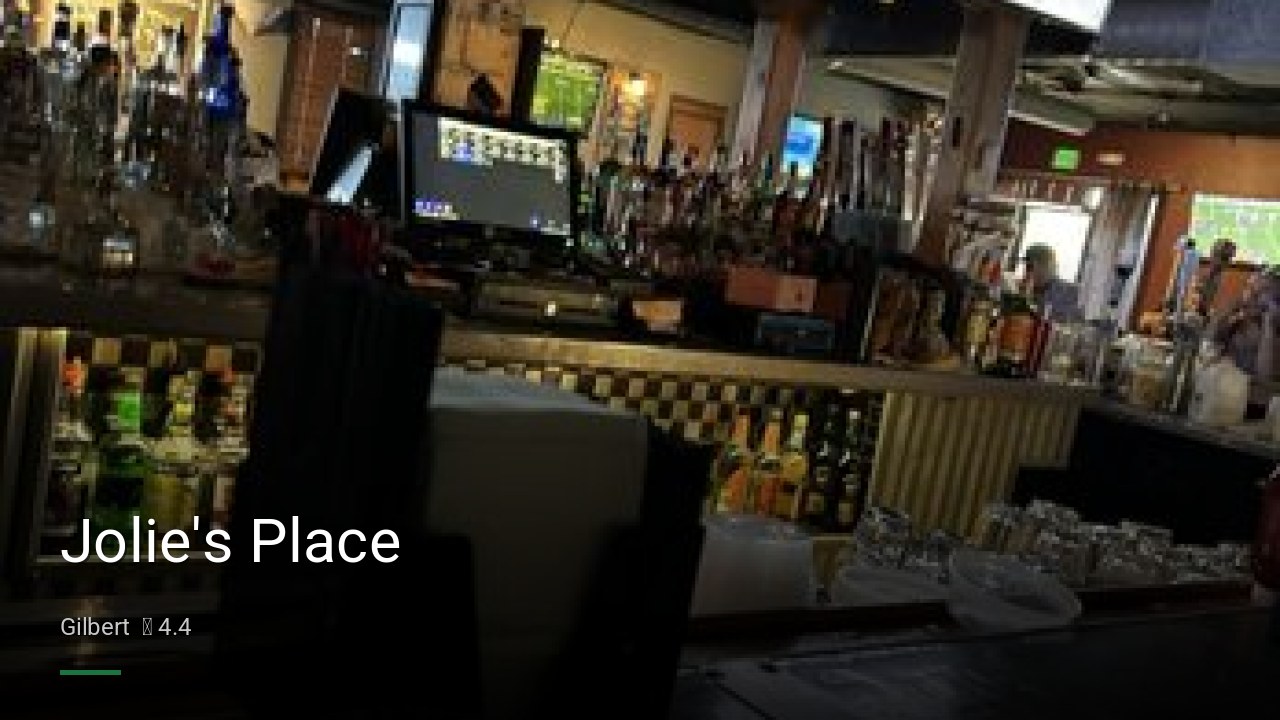 Jolie's Place - Sports Bars in Gilbert