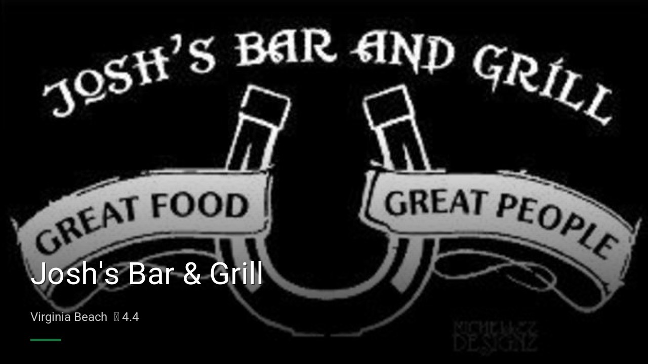 Josh's Bar & Grill - Sports Bars in Virginia Beach