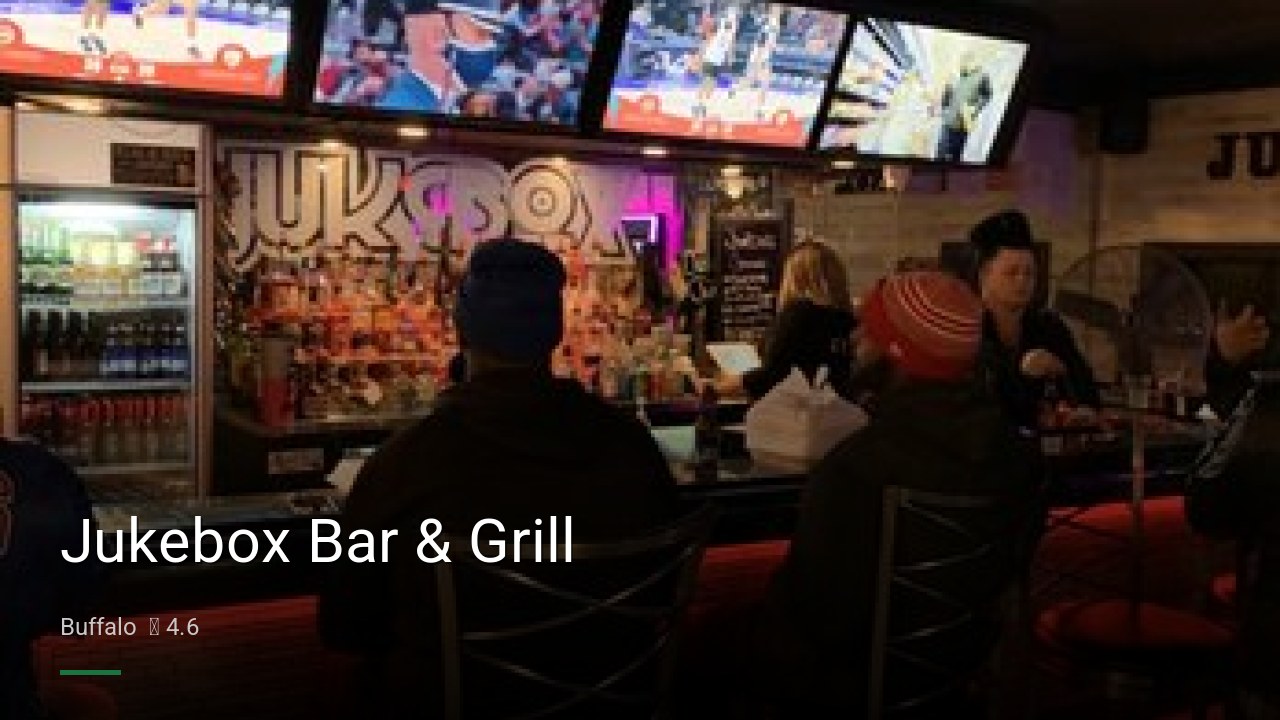 Jukebox Bar & Grill - Sports Bars in Buffalo