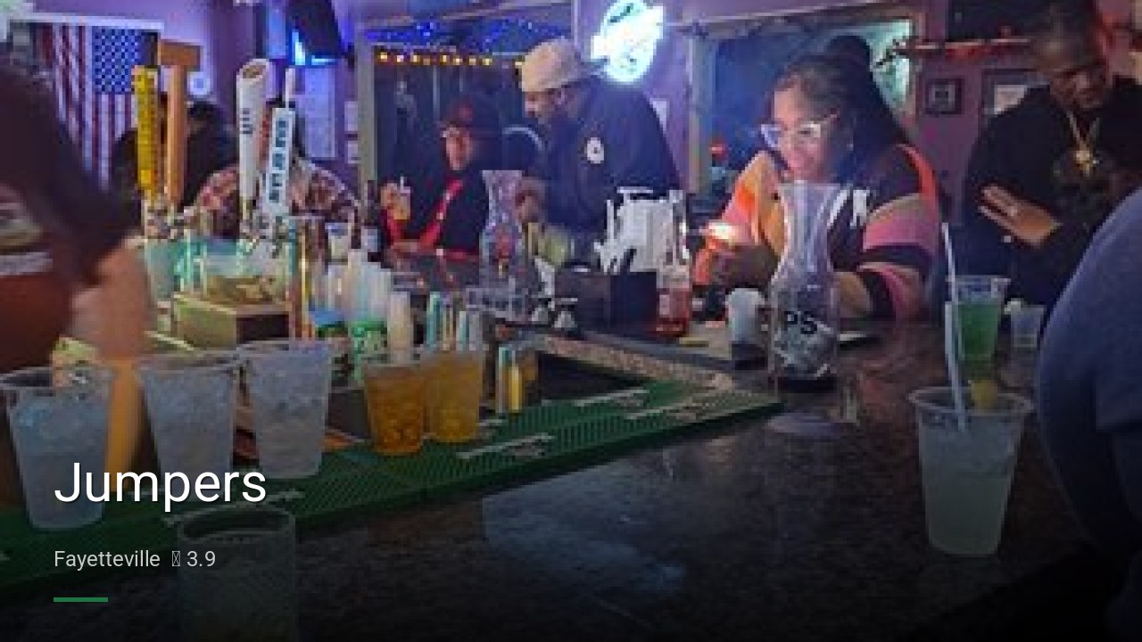 Jumpers - Sports Bars in Fayetteville