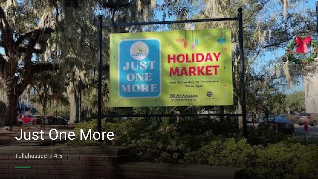 Just One More - Sports Bars in Tallahassee